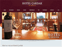 Tablet Screenshot of hotelcardak.com